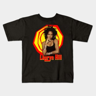 Retro lauryn hill Kids T-Shirt